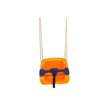 Imagem de Brinquedo Balanço Infantil Crianças até 6 anos Balanço de Plástico mel