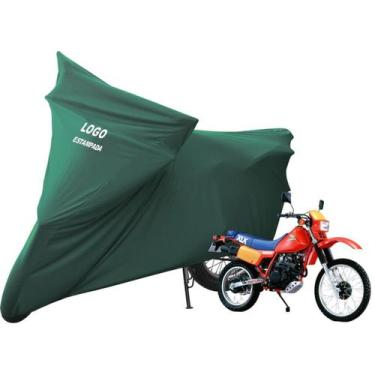 Imagem de Capa Cobrir Moto Honda Xlx 125 R  350 R De Luxo Não Risca - Mz, Verde