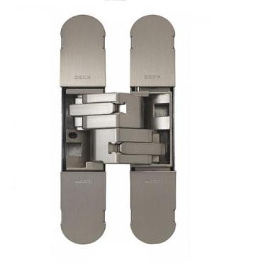 Imagem de Dobradiça Invisivel Regulavel 3D 1130S 134x24mm 60 kg-Cromada - Cean