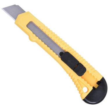 Imagem de Estilete Profissional - Lâmina 18mm - metal C/ Trava Top - N/D