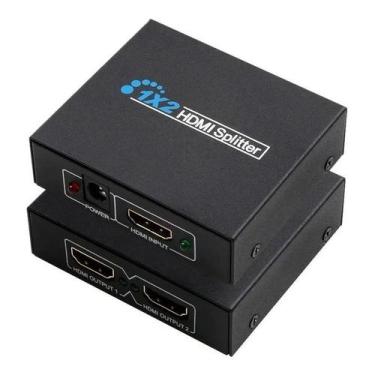 Imagem de Splitter 1x2 Distribuidor De Sinal Hdmi 3d Duplicado Tv - VIL