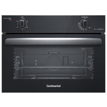 Imagem de Forno a Gás de Embutir Continental 50L Preto - OC4GM, Preto, 110V