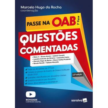 Imagem de Livro - Passe na Oab - 1ª Fase da FGV - Questões Comentadas - 13ª ediç