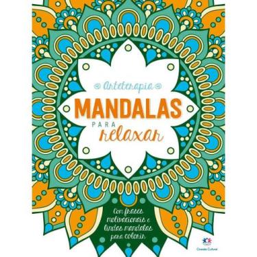 Imagem de Livro: arteterapia mandalas para relaxar - livro de colorir - antiestr