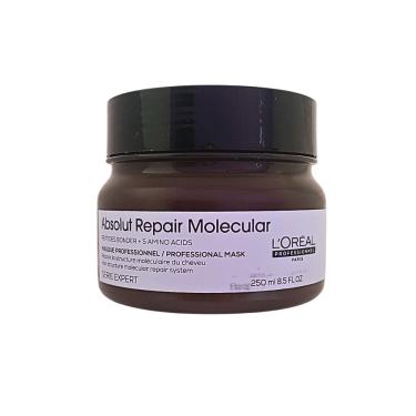 Imagem de Máscara Loreal Molecular 250g - Repara Cabelos Pós Química 