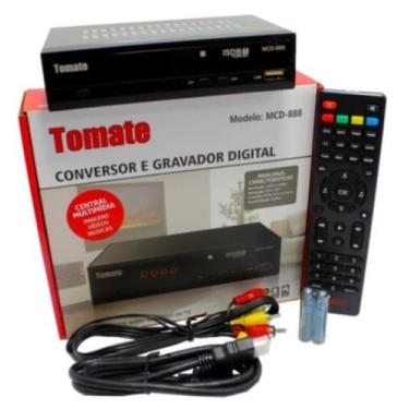 Imagem de conversor e gravador modelo 888 compatível com todos aparelhos de tv D