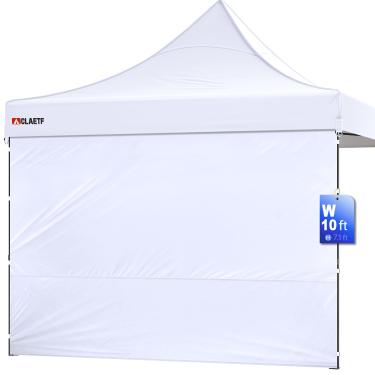 Imagem de CLAETF Canopy Instantâneo Sunwall Para Canopy Pop-Up De 10×10 Pés, Tenda De Canopy Com Paredes Laterais, Tecido Oxford 210D Com Proteção Uv 99% À Prova D'Água, Canopy Comercial/Tenda Pop-Up Para Ter