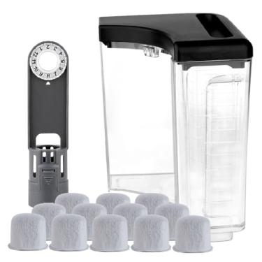 Imagem de Joyparts Peças de reposição reservatório de água de 12 xícaras e suporte de filtro de água com filtro de água de 12 carvões, compatível com cafeteira Ninja CE251 CE200