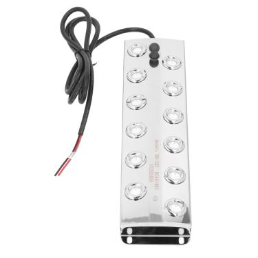 Imagem de 12 Cabeças Silenciosas, Fabricante de Névoa à Prova D'água IP67 Fogger Fonte Ultrassônica de Lago de água, DC45-48V, para Paisagens Internas e Externas, Cabo de 1,5 M