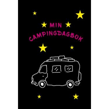 Imagem de "Min campingdagbok": Anteckningsbok med husbil och stjärnor - dagbok, loggbok, pocketbok, anteckningsblok – Husbil tillbehör, husbil utrustning