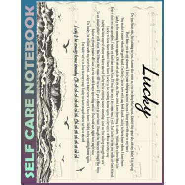 Imagem de Self Care Notebook: Lucky Spend Few Minutes Journal to Inspire a Happier, Healthier & More Grateful Mindset. My Self-Care, Fitness, Nutrition, Goal ... Time Management and Focus - Task Organizer