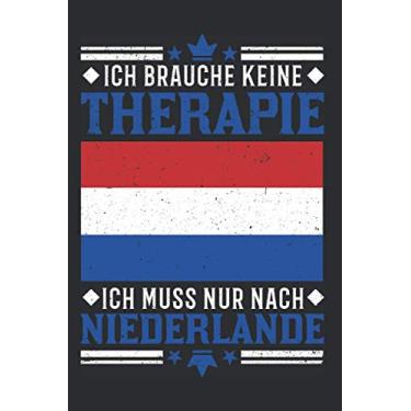 Imagem de Niederlande Notizbuch: Niederlande Urlaub Therapie Holland Reise Texel / 6x9 Zoll / 120 karierte Seiten Seiten