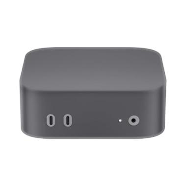 Imagem de LEFXMOPHY Capa protetora de silicone para Apple 2024 Mac Mini M4 Pro - preta
