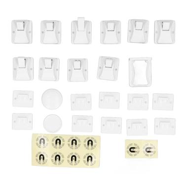 Imagem de Fechaduras Magnéticas de Armário para Segurança Infantil, 10 Peças de Fechaduras Magnéticas de Gaveta para Armários, Gavetas, Portas, Fácil Instalação, Sem Necessidade de