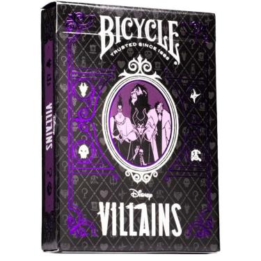 Imagem de Baralho Bicycle Disney Vilões Jogos Magica Coleção De Cartas Copag