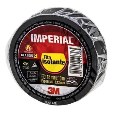 Imagem de Fita Isolante Imperial 3m - 18x10 Metros - 10 Unidades