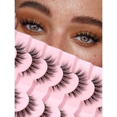 Imagem de Cílios Postiços Siligli Natural Cat Eye 15mm - 7 Pares