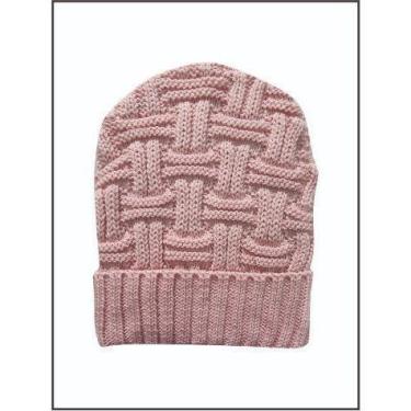 Imagem de Touca Gorro Feminino E Masculino Outono E Inverno De Trico Em Lã Uniss