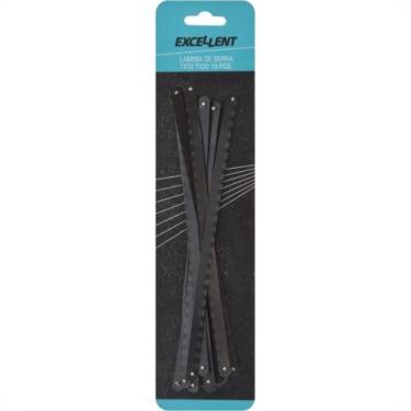 Imagem de Lamina Para Arco Serra Tico-Tico Excellent Com 10 Pecas 6Qa