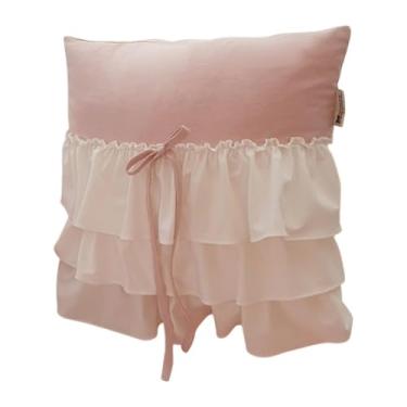 Imagem de DimyFew Travesseiro travesseiro travesseiro de travesseiro de travesseiros para a cama de sala de estar com cama de quarto sofá, Sem Travesseiro Lado Branco