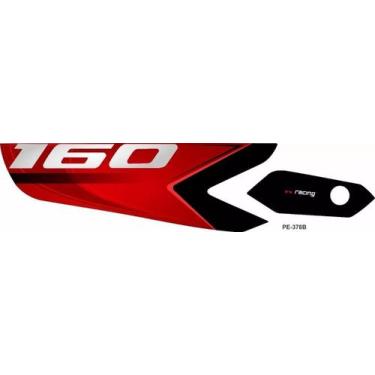 Imagem de Adesivo Protetor De Escapamento Honda Titanfan 160 Pe378b - Resitank