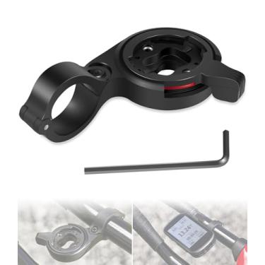 Imagem de Suporte de computador para guidão TT de bicicleta de 22,2 mm para computador Garmin Edge GPS bicicleta, contra-relógio/Tri Bar para Garmin 010-11807-01
