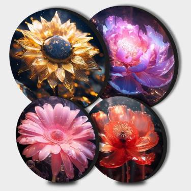 Imagem de O queimador de fogão cobre o conjunto elétrico Tucocoo Sunflower Plant