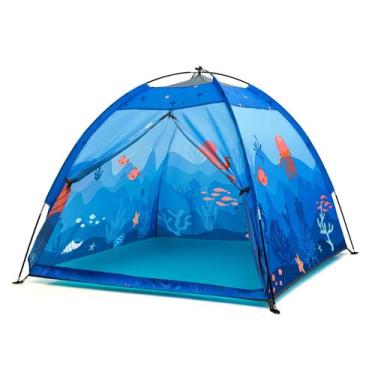 Imagem de Tenda Infantil Pop Up BLINWORLD - Mundo Submarino Dobrável - Azul