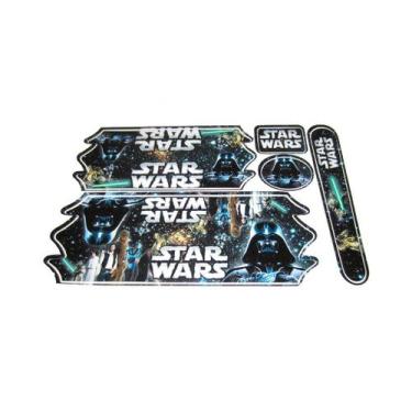 Imagem de Cartela Adesivo para Bicicleta Infantil Aro 14/16/20 Star Wars bike - 
