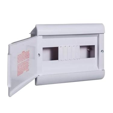 Imagem de Caixa Distribuição Quadro Luz 8 Din Embutir Steck Ouro Box