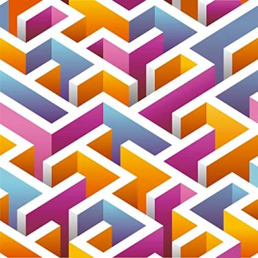 Imagem de Papel De Parede 10m Autoadesivo Labirinto Colors