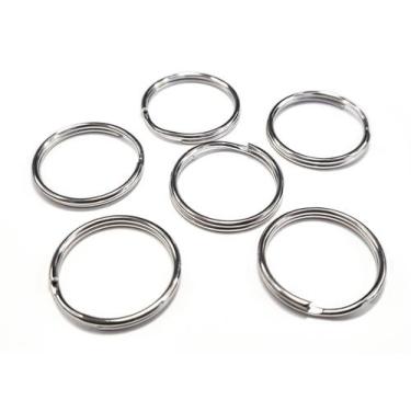 Imagem de Argola para chaveiro 9 milimitros  Pacote com 500 argolas - MORGADO