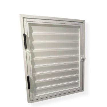 Imagem de Portinhola 1 Folha Esquadrias Brasil 50x90 Branco Direito