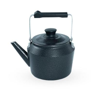 Imagem de Chaleira De Alumínio Fundido N 18 - Cor Craqueado Preto - EXTANG