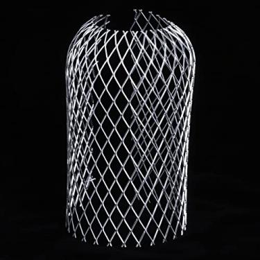 Imagem de Filtro de Folhas de Proteção de Calha, Filtro de Aço Inoxidável, Ferramenta Antibloqueio, de Cano de Drenagem de Jardinagem