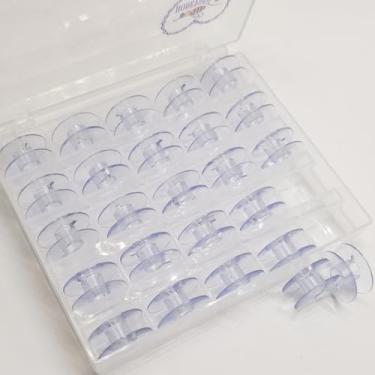 Imagem de HONEYSEW Bobinas de máquina de costura SA159 para máquinas de costura Juki, Singer, Brother, Janome, Consew, Babylock, Etc 55623P (25 peças/caixa)