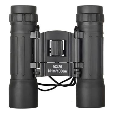 Imagem de Binóculo Profissional 10x25, Campo de Visão 101m/1000m, Lentes 25mm, com Estojo e Acessórios