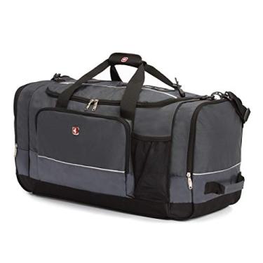 Imagem de SwissGear Bolsas de viagem para adultos unissex, Carvão, 28 Inch, Bolsas Duffle para Viagem