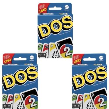 Imagem de Mattel Uno Dos Card Game (Pack of 3)