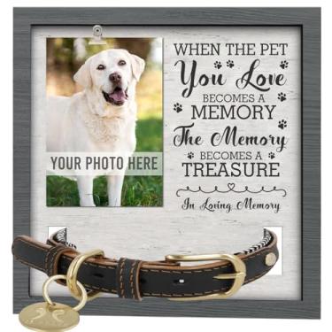 Imagem de Placa fotográfica Pet Loss – Presentes de perda de animais de estimação, presentes de memorial de cachorro para perda de coisas e gatos, porta-retrato memorial (animal de estimação 03)