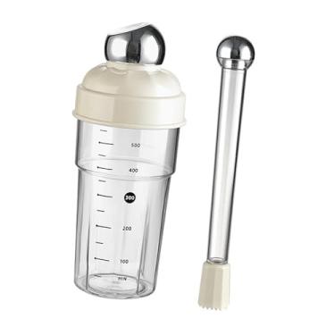 Imagem de Bothyi Conjunto de coqueteleira, misturador de bebidas, garrafa, acessórios de bar para chá de frutas, Prata