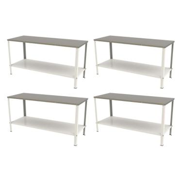 Imagem de Kit - 4 Mesa Panificadora Desmontável 600x870x1600 M-160 - Braesi