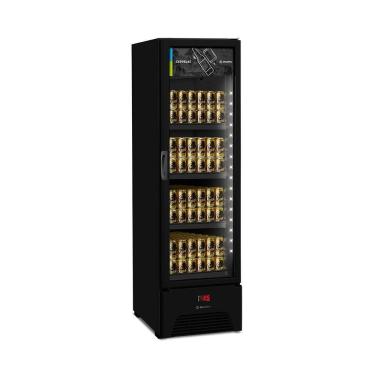 Imagem de Cervejeira Expositor Vertical Porta De Vidro 293 Litros Vn28rh All Black 220v - Metalfrio 220v
