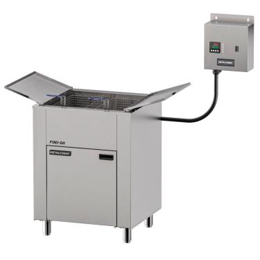 Imagem de Fritadeira Elétrica Metalcubas Zona Fria De óleo 60 Litros 3 Cestos Pequenos Trifásico 220v Foei 60 Cp