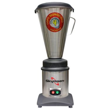 Imagem de Liquidificador De Alta Rotação Inox 4 Litros Ta04mb Skymsen Liquidificador Inox 4 Litros 110v