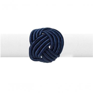 Imagem de Conjunto 4 Argolas Para Guardanapo Traccia Marinho 049314 - Copa & Cia -