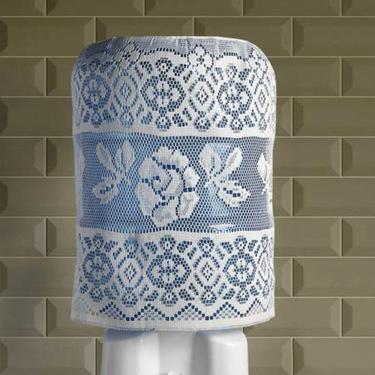 Imagem de Capa De Galão De Agua Interlar Em Renda Valência 20 Litros Branco