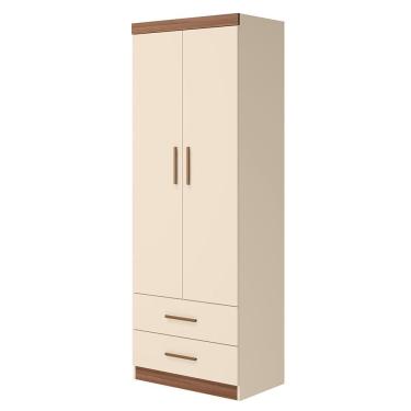 Imagem de Guarda Roupa Infantil Chiara 2 Portas E 2 Gavetas Off White-carvalho - Phoenix Baby Off White-carvalho