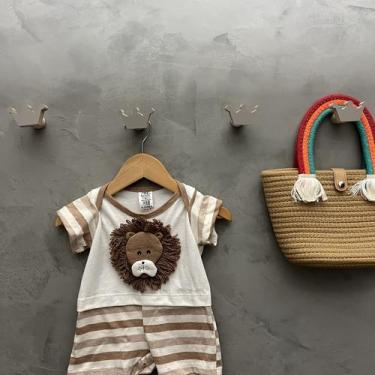 Imagem de 5 Ganchos de parede Coroa decoração infantil princesa bebê - Souvenir 