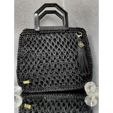 Imagem de Bolsa Crochê Diamante Negro - Madame